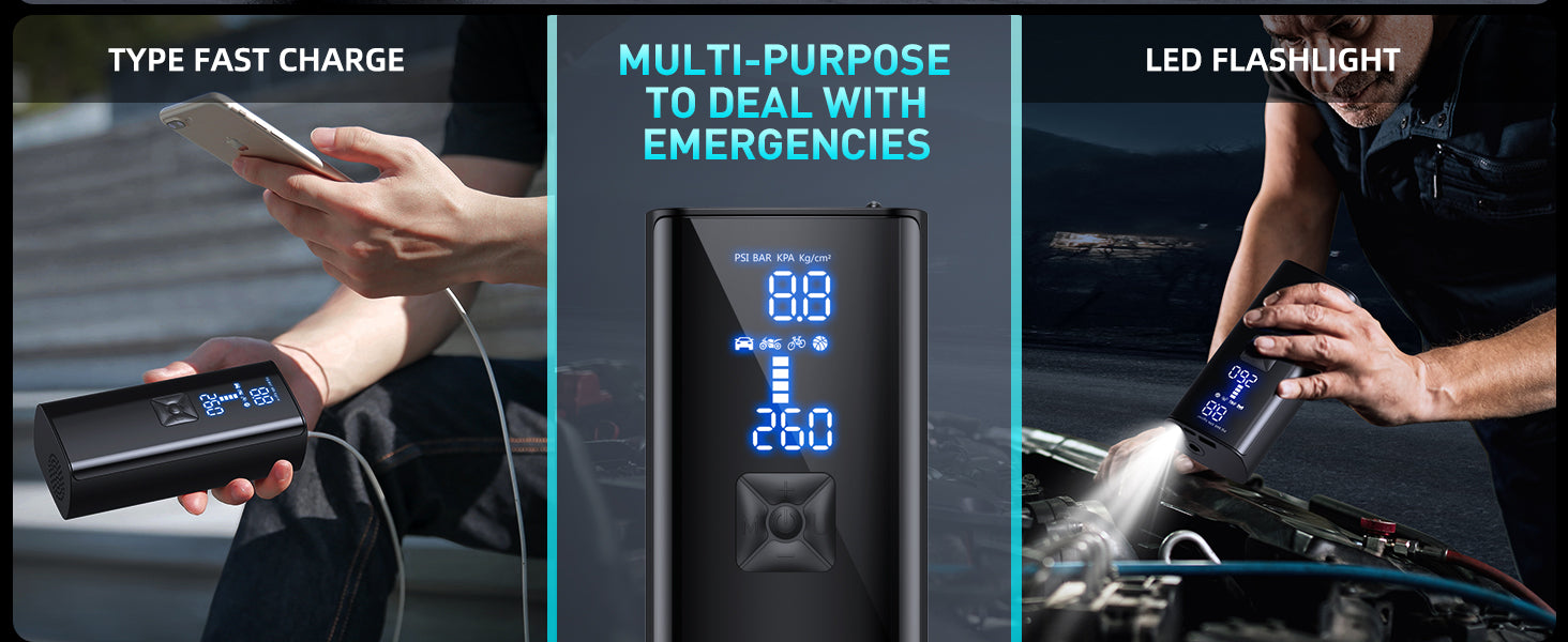 ILTIDE Portable Tire Inflator 150PSI
150PSI Air Compressor for Car Tires
ILTIDE Digital Tire Inflator with Pressure Gauge
Portable Air Pump for Car, Bike, Motorcycle
Rechargeable 25000mAh Air Compressor
Fast Inflation Tire Pump for Car & Bike
ILTIDE Tire Inflator with Auto Shut-Off Feature
Portable Tire Inflator with Digital Display
Air Compressor for Sports Balls and Tires
ILTIDE Car Air Pump with Digital Gauge
Compact 150PSI Tire Inflator with LED Light
Heavy Duty Portable Tire Inflator by ILTIDE
