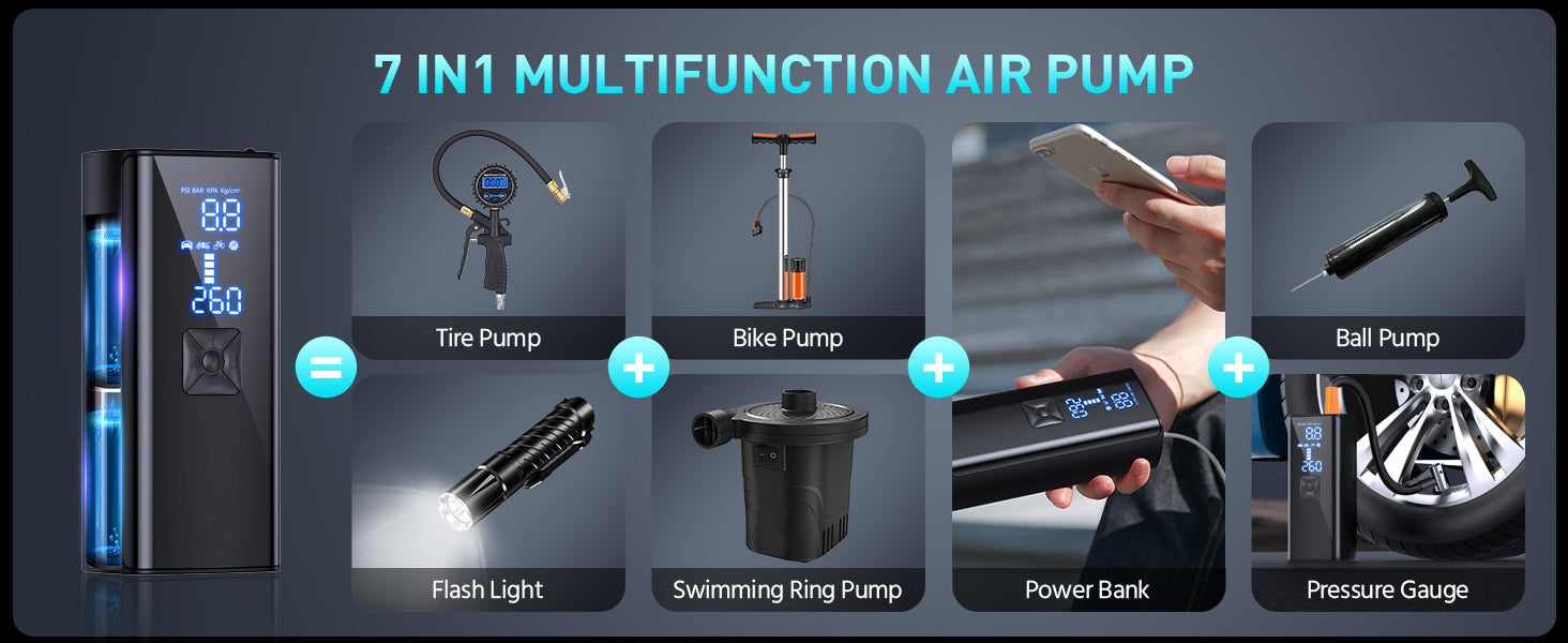 ILTIDE Portable Tire Inflator 150PSI
150PSI Air Compressor for Car Tires
ILTIDE Digital Tire Inflator with Pressure Gauge
Portable Air Pump for Car, Bike, Motorcycle
Rechargeable 25000mAh Air Compressor
Fast Inflation Tire Pump for Car & Bike
ILTIDE Tire Inflator with Auto Shut-Off Feature
Portable Tire Inflator with Digital Display
Air Compressor for Sports Balls and Tires
ILTIDE Car Air Pump with Digital Gauge
Compact 150PSI Tire Inflator with LED Light
Heavy Duty Portable Tire Inflator by ILTIDE